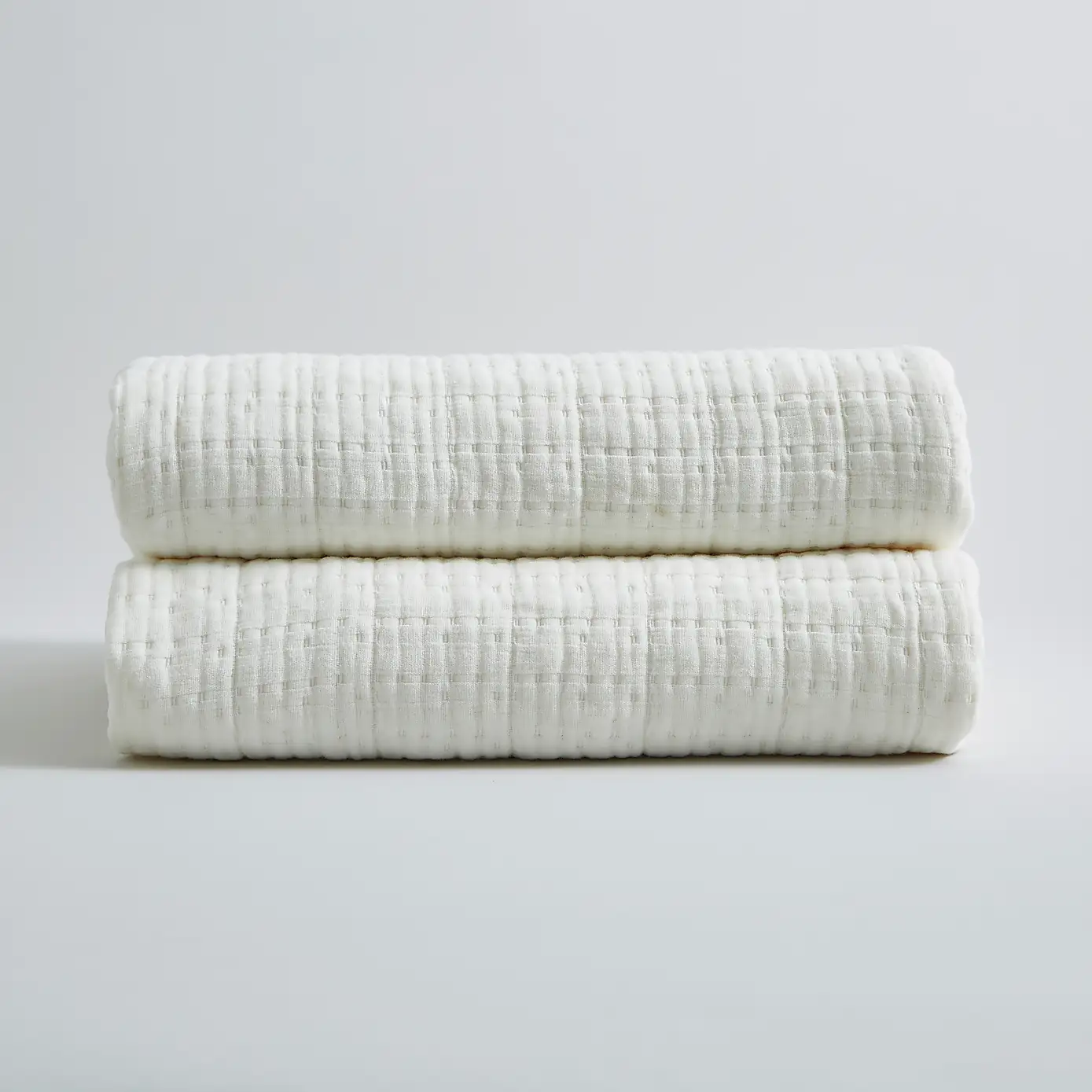 Cotton-Muslin-White-Throw