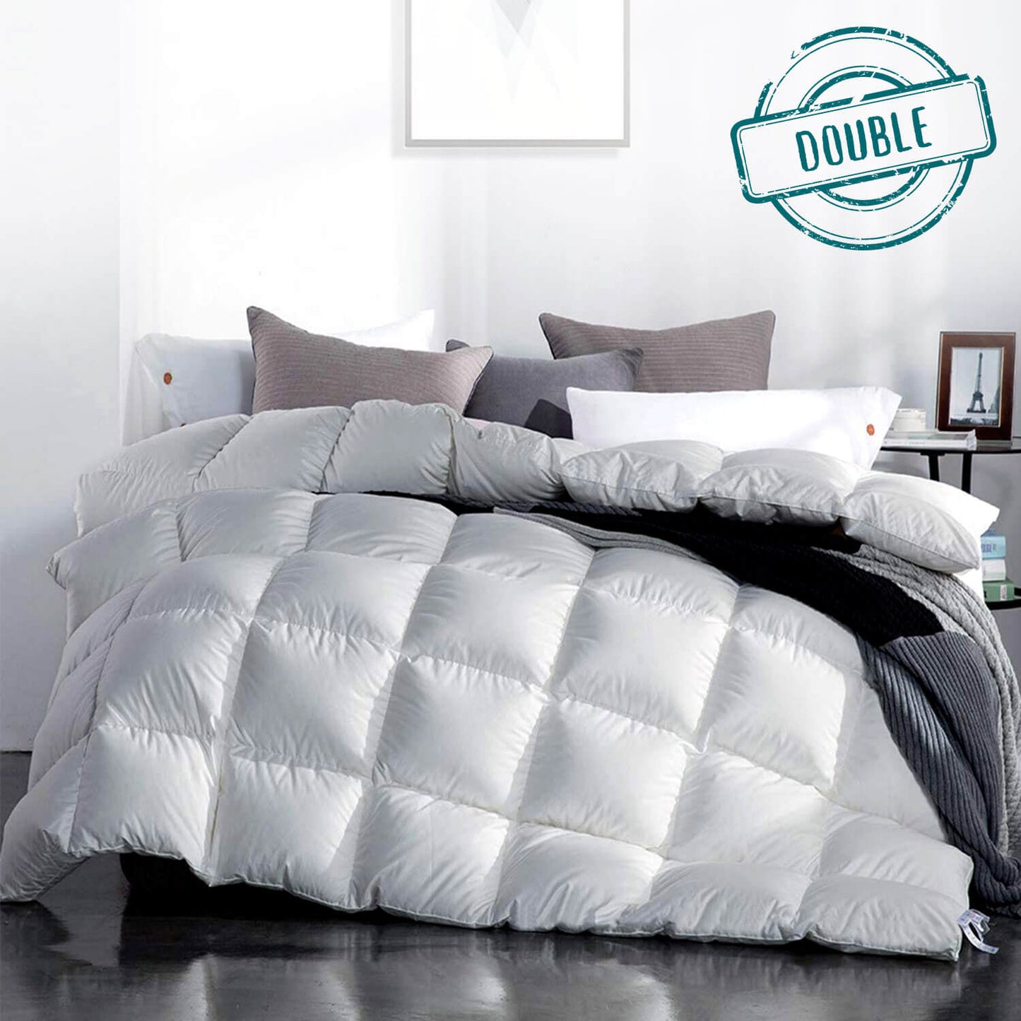 Raymat™ 100% Pure Luxury Canadian Goose Down Duvet - Double