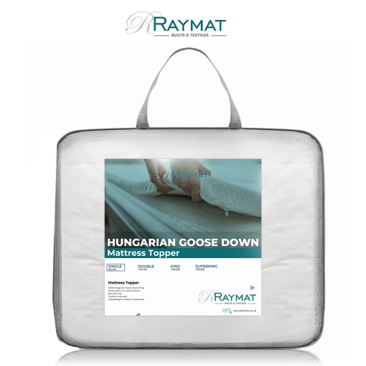 Luxury Pure Hungarian Goose Down Mattress Topper