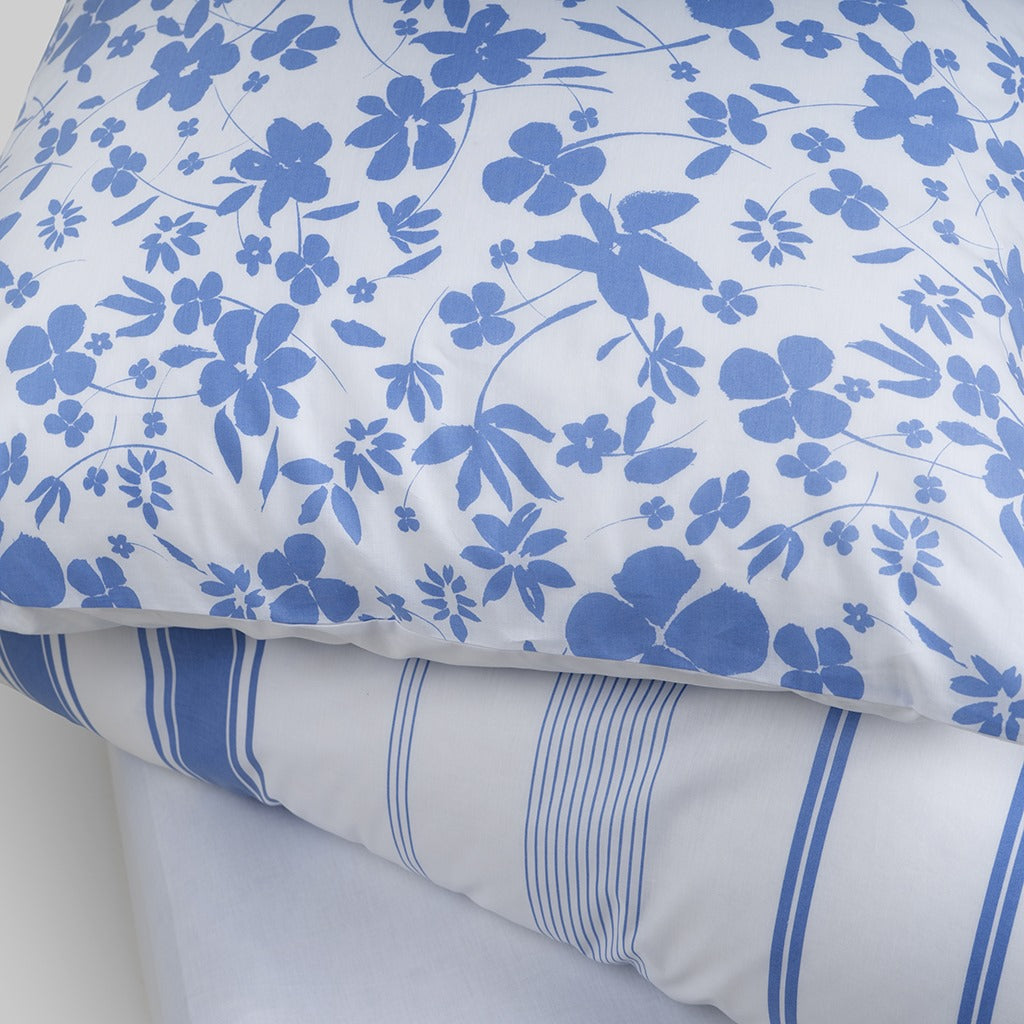 400TC 100% Organic Cotton Percale Duvet Cover Set