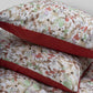 400TC 100% Organic Cotton Percale Duvet Cover Set Pebbles Print