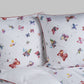 400TC 100% Organic Cotton Percale Duvet Cover Set Butterfly Print