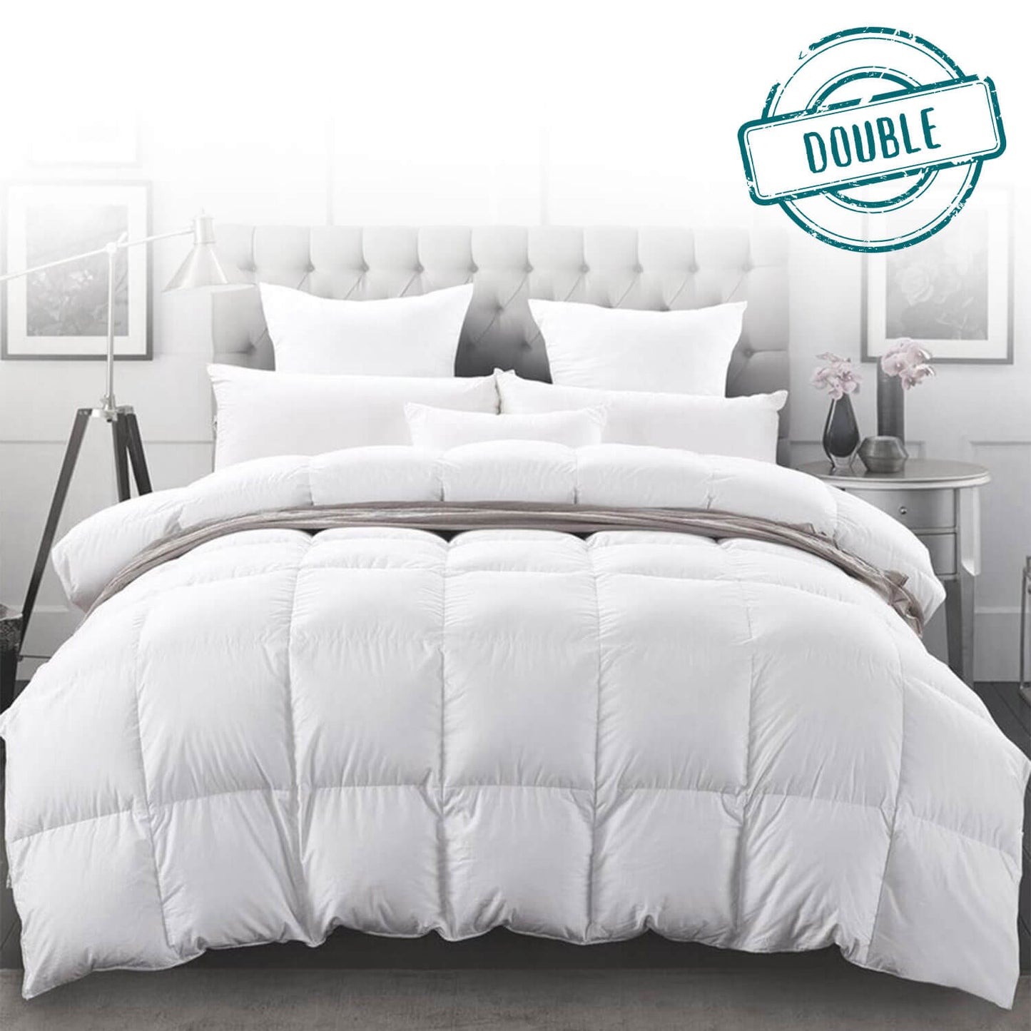 Raymat™ 100% Mulberry Silk Filled Duvet - Double